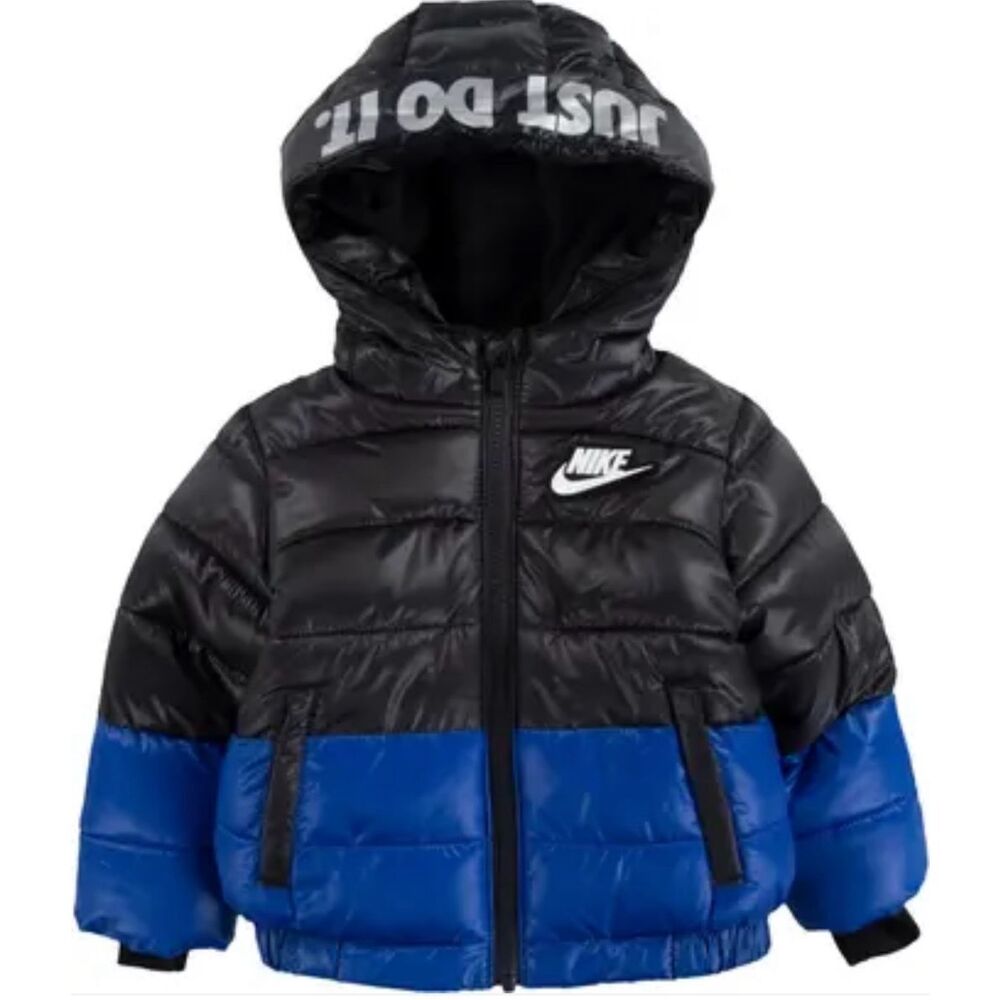 Nike Kids Colorblock Down Jacket Size 18M